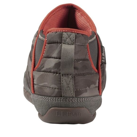New L.L. Bean Brown and Red Men\'s Slip-On Loafers size 10M